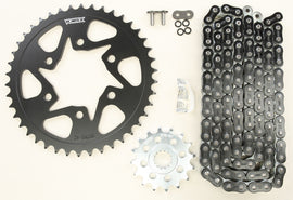 VORTEX SPROCKET/CHAIN KIT BLACK CK6303-atv motorcycle utv parts accessories gear helmets jackets gloves pantsAll Terrain Depot