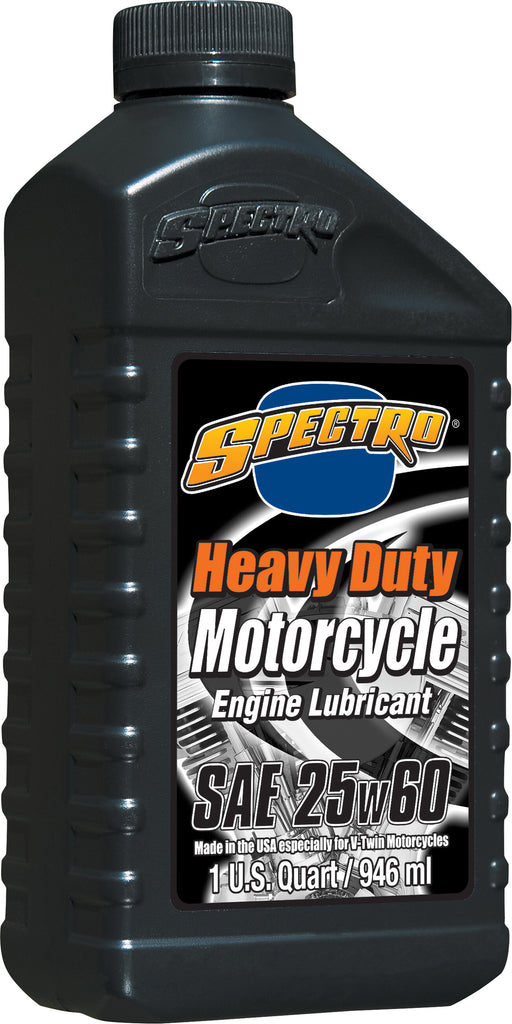 SPECTRO PREMIUM M/C PETROLEUM HD 25W60 1 QT R.HD256