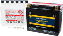 Load image into Gallery viewer, FIRE POWER BATTERY CT12B-BS MAINTENANCE FREE CT12B-BS-atv motorcycle utv parts accessories gear helmets jackets gloves pantsAll Terrain Depot