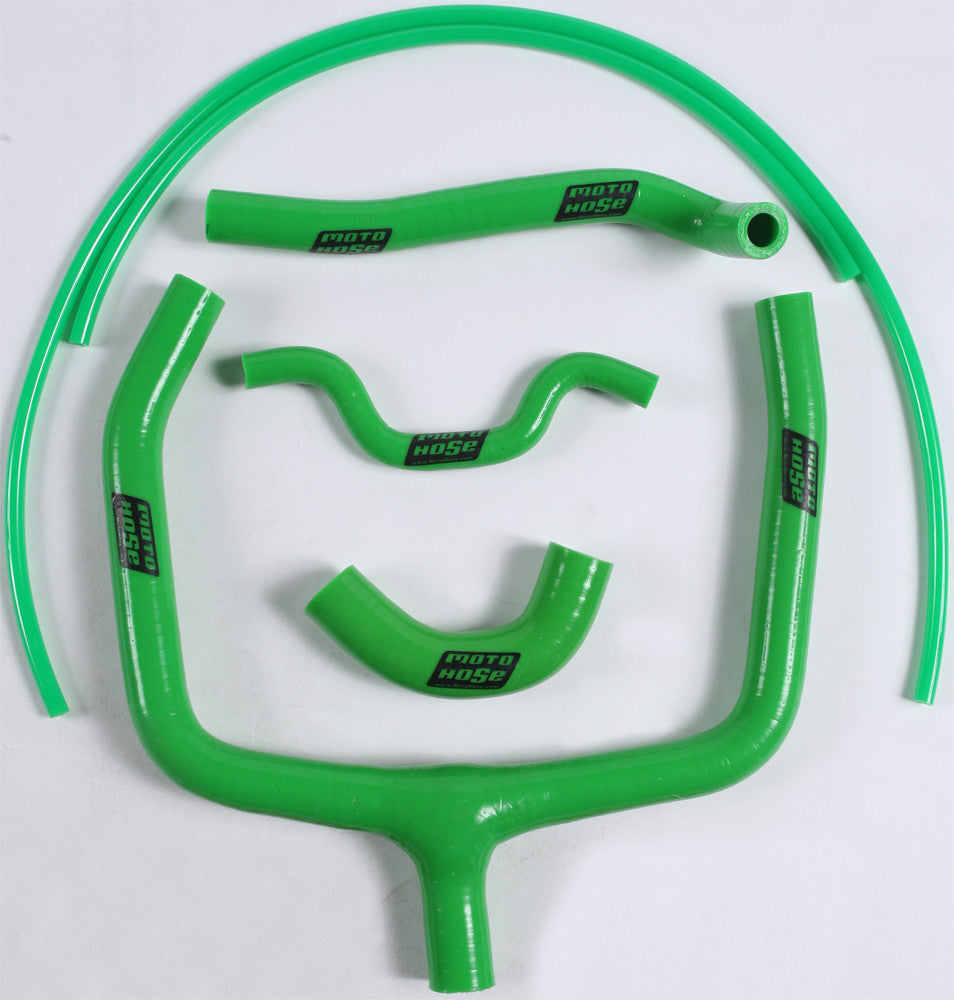 MOTO HOSE SILICONE HOSE KIT (GREEN) 24-313YG-atv motorcycle utv parts accessories gear helmets jackets gloves pantsAll Terrain Depot
