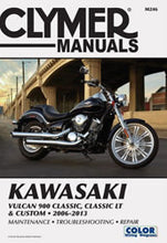 Load image into Gallery viewer, CLYMER REPAIR MANUAL KAW VULCAN 900 CM246-atv motorcycle utv parts accessories gear helmets jackets gloves pantsAll Terrain Depot