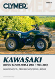 CLYMER REPAIR MANUAL KAW KLF300 CM466-4