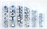 BOLT NYLON LOCKING NUT ASSORTMENT 100 PIECE KIT SV-NYLOCK