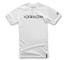 Load image into Gallery viewer, ALPINESTARS WORDMARK TEE WHITE MD 1036-72015-20-M