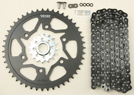 VORTEX SPROCKET/CHAIN KIT BLACK CK6361-atv motorcycle utv parts accessories gear helmets jackets gloves pantsAll Terrain Depot