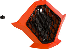 FLY RACING TOXIN EMBARGO HELMET MOUTHPIECE ORANGE/BLACK 73-88073