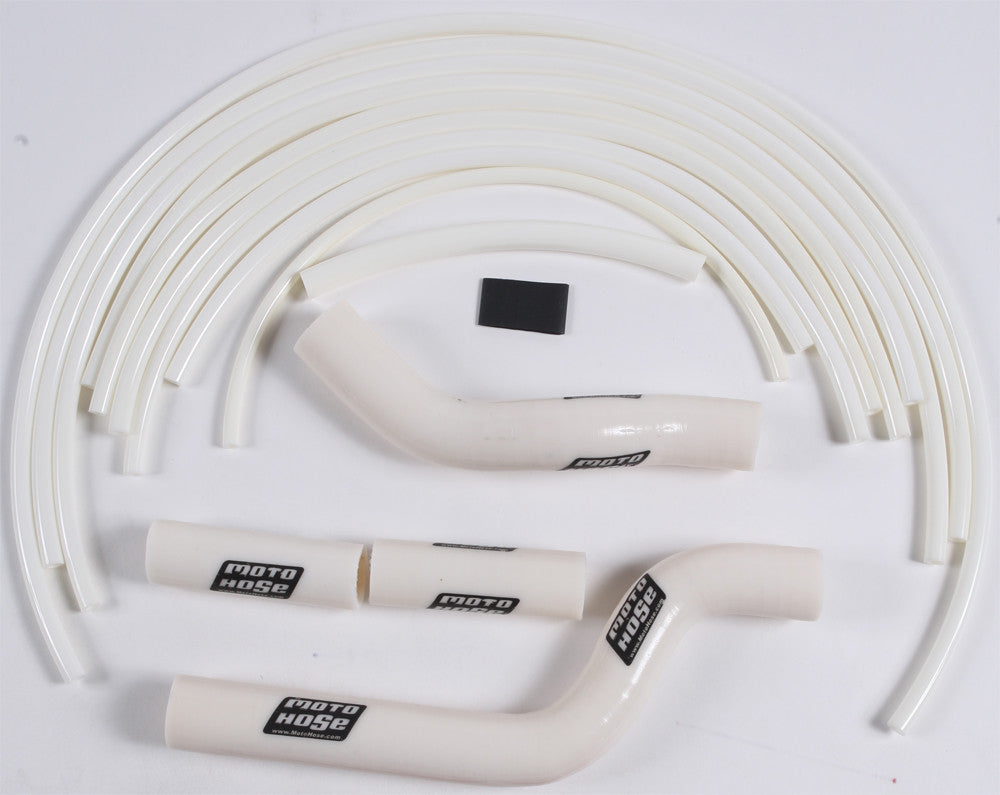 MOTO HOSE SILICONE HOSE KIT (WHITE) 24-23W-atv motorcycle utv parts accessories gear helmets jackets gloves pantsAll Terrain Depot