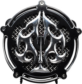 PREC. BILLET BILLET AIR CLEANER ACE'S WILD BLACK ACE-210-4H-BLK
