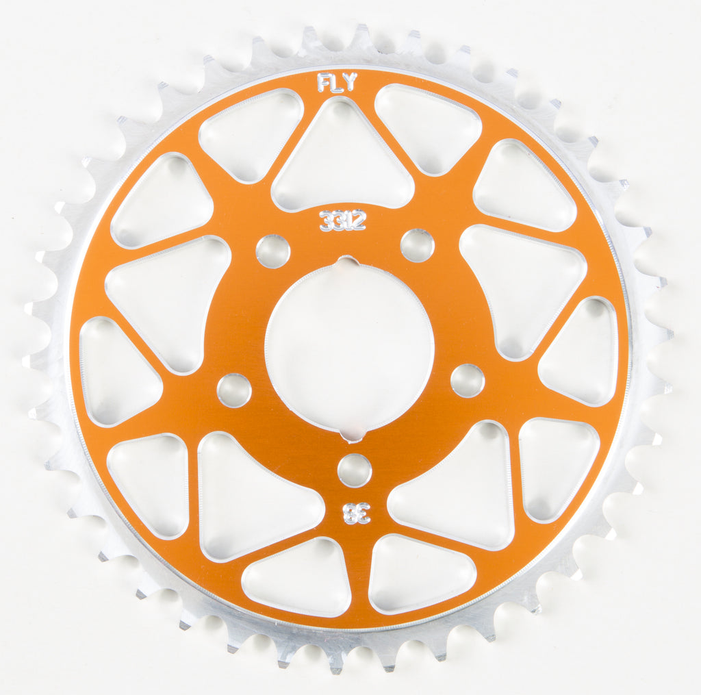 FLY RACING SPROCKET REAR 38T ORANGE 312-38 ORG-atv motorcycle utv parts accessories gear helmets jackets gloves pantsAll Terrain Depot