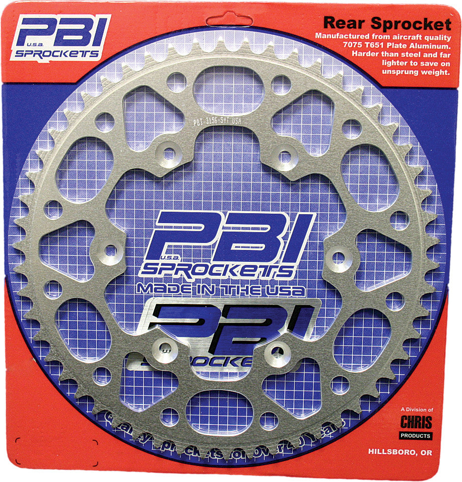 PBI REAR ALUMINUM SPROCKET 50T 3031-50-2-atv motorcycle utv parts accessories gear helmets jackets gloves pantsAll Terrain Depot