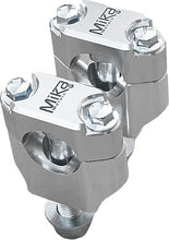 Load image into Gallery viewer, MIKA METALS RUBBER MOUNTED CLAMPS SILVER 1-1/8" SILVER MK-SI-118-atv motorcycle utv parts accessories gear helmets jackets gloves pantsAll Terrain Depot