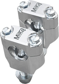 MIKA METALS RUBBER MOUNTED CLAMPS SILVER 7/8