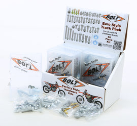 BOLT EURO STYLE TRACK PACK II 6/PK DISPLAY 2004-6EU