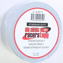 Load image into Gallery viewer, ISC RACERS TAPE 2"X90' (SILVER) RT2005
