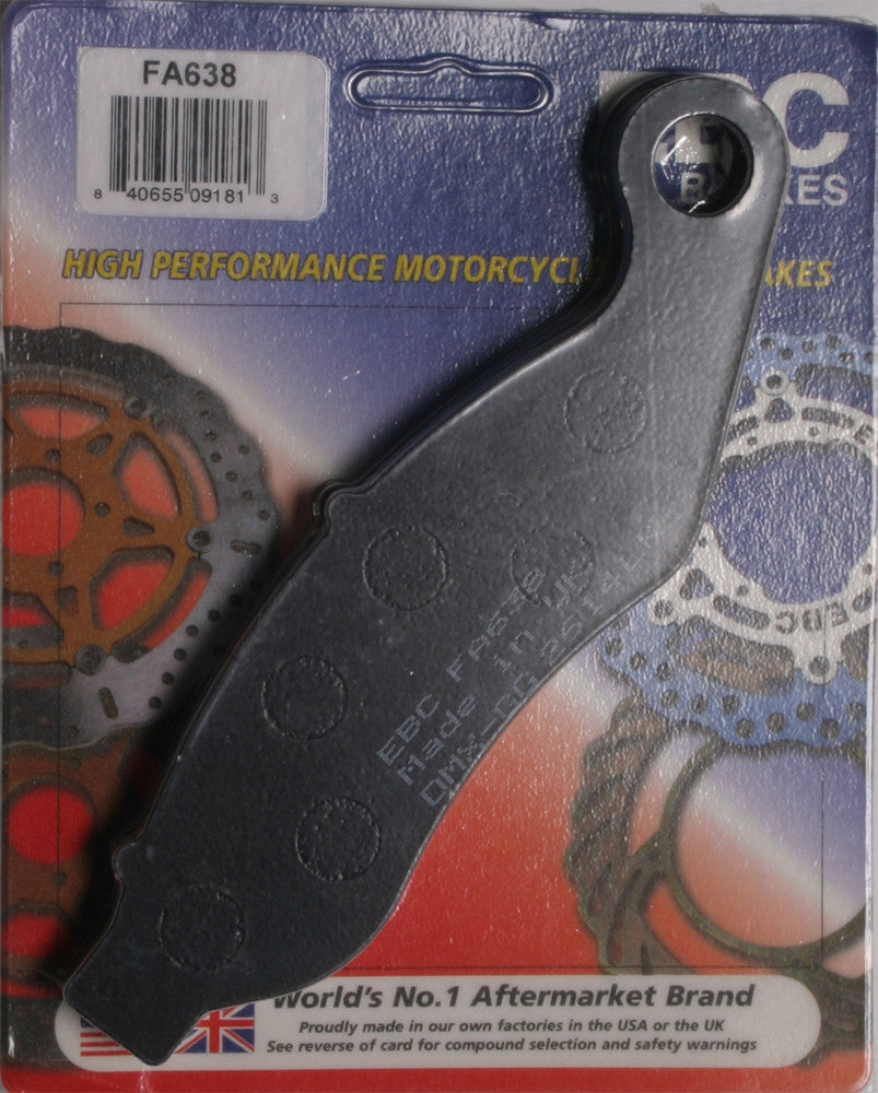 EBC BRAKE PADS FA638-atv motorcycle utv parts accessories gear helmets jackets gloves pantsAll Terrain Depot