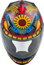 Load image into Gallery viewer, FLY RACING REVOLT CODEX HELMET RED/BLUE/YELLOW XS 73-8375XS