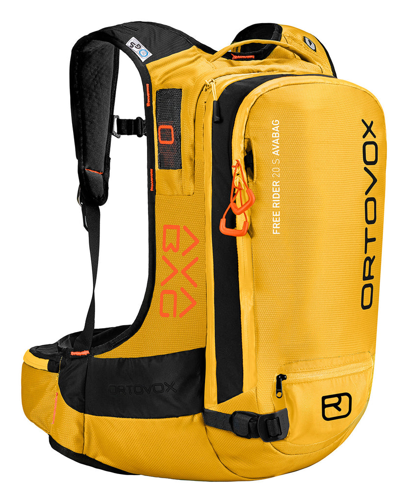 ORTOVOX FREE RIDER 22 AVABAG YELLOW STONE 46738 00004