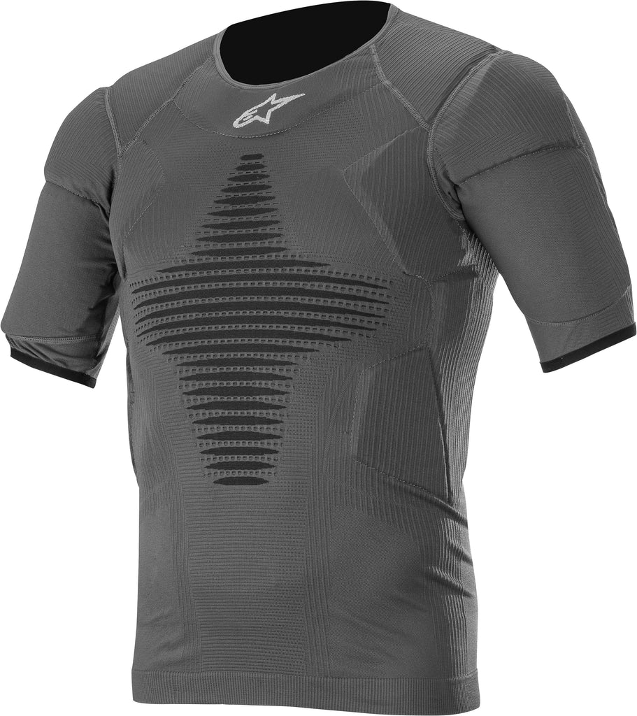 ALPINESTARS A-0 ROOST BASE LAYER L/S TOP ANTHRACITE/BLACK 2X/3X 4750020-141-23X