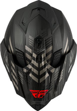 Load image into Gallery viewer, FLY RACING TREKKER QUANTUM HELMET MATTE BLACK/GREY/RED LG 73-7017L