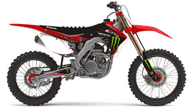 D'COR COMPLETE KIT MONSTER ENERGY WHITE 20-10-242