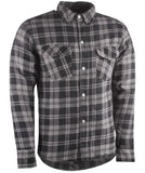 HIGHWAY 21 MARKSMAN FLANNEL BLACK/GREY 3X #6049 489-1181~7
