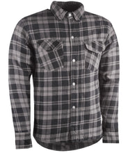 Load image into Gallery viewer, HIGHWAY 21 MARKSMAN FLANNEL BLACK/GREY MD #6049 489-1181~3