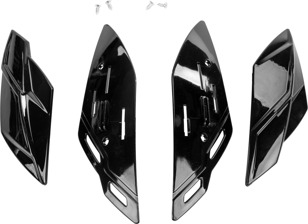 GMAX TOP FRONT VENTS LEFT/RIGHT BLACK FF-98/MD-01 G001023