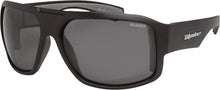 Load image into Gallery viewer, BOMBER MEGA BOMB EYEWEAR MATTE BLACK W/SMOKE POLARIZED LENS M111
