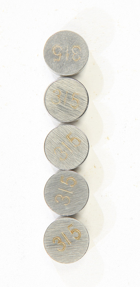 K&L VALVE SHIMS 3.15MMX9.5MM 5/PK 13-6793