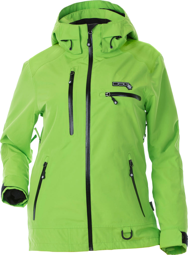DIVAS PRIZM TECH JACKET GREEN APPLE XL 21631