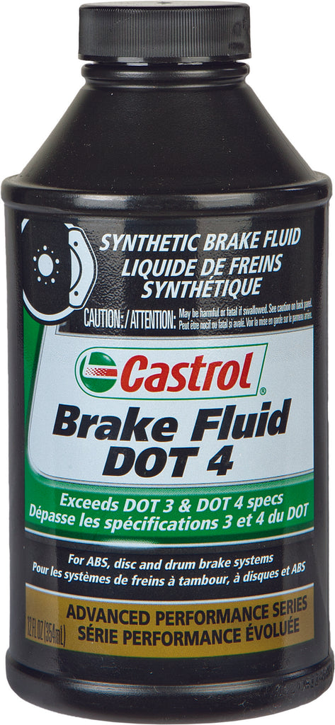 CASTROL BRAKE FLUID DOT 4 12OZ 12509 / 15171E