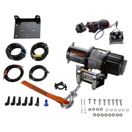 KOLPIN WINCH KIT - 2500 LB - STEEL CABLE - All Terrain Depot