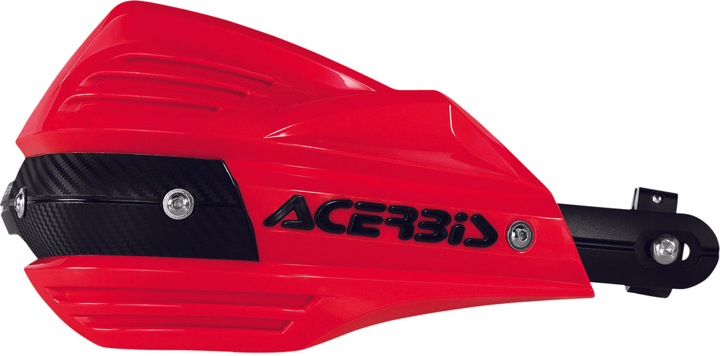 ACERBIS X-FACTOR HANDGUARDS RED 2374190004-atv motorcycle utv parts accessories gear helmets jackets gloves pantsAll Terrain Depot