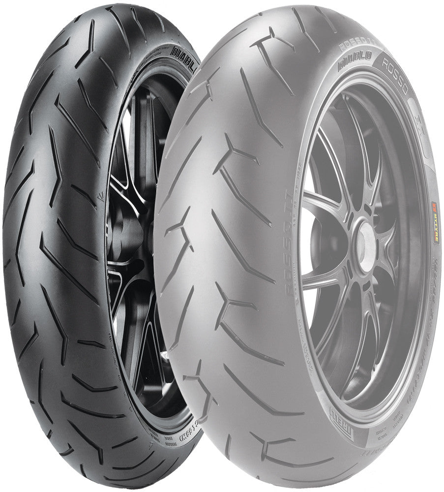 PIRELLI TIRE DIABLO ROSSO 2 FRONT 110/70R17 54W RADIAL 2069900