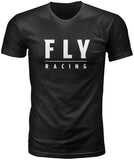 FLY RACING FLY LOGO TEE BLACK MD 352-1241M