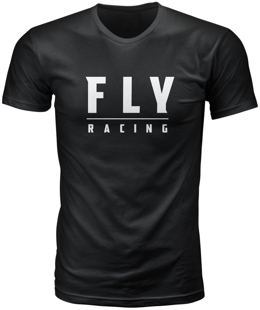 FLY RACING FLY LOGO TEE BLACK SM 352-1241S
