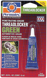 PERMATEX PENETRATING GRADE THREADLOCKER GREEN 6 ML 29000