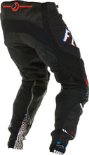 Load image into Gallery viewer, FLY RACING LITE GLITCH PANTS BLACK/RED/BLUE SZ 34 373-73434