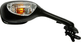 EMGO MIRROR RIGHT BLACK SUZ 20-69791