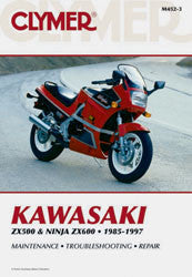 CLYMER REPAIR MANUAL KAW ZX 500/600 NINJA CM452-3-atv motorcycle utv parts accessories gear helmets jackets gloves pantsAll Terrain Depot