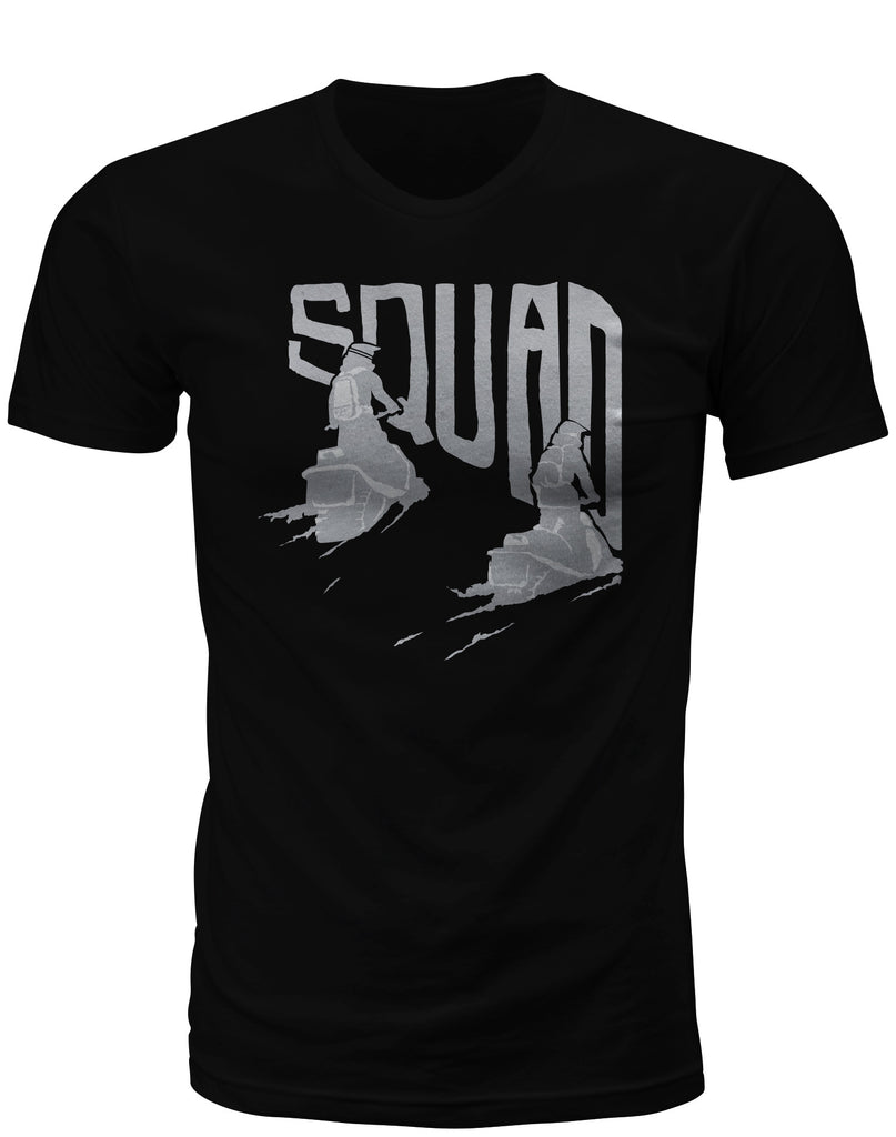 FLY RACING FLY SQUAD TEE BLACK SM 351-0790S