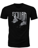 FLY RACING FLY SQUAD TEE BLACK SM 351-0790S