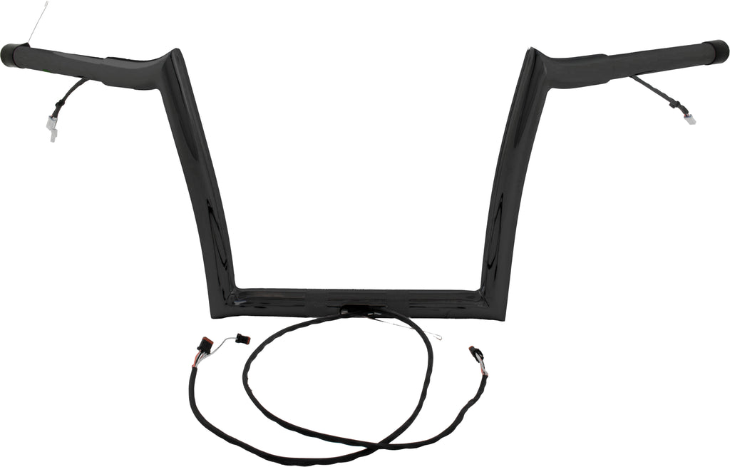 BAGGERNATION 12" OEM MONKEY BAR PRE WIRED FOR 15-19 BLACK OEMPW-15L-12 B