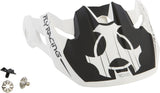 FLY RACING TOXIN ORIGINAL YOUTH VISOR MATTE WHITE/BLACK 73-88026Y