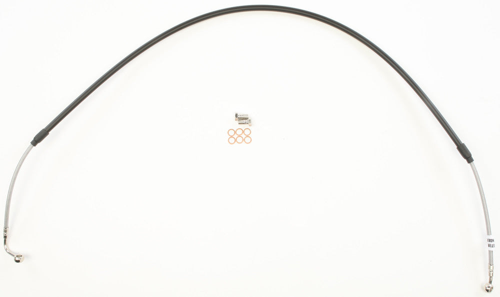 GALFER STEEL BRAKE LINE FRONT YAM FK003D120-1-atv motorcycle utv parts accessories gear helmets jackets gloves pantsAll Terrain Depot