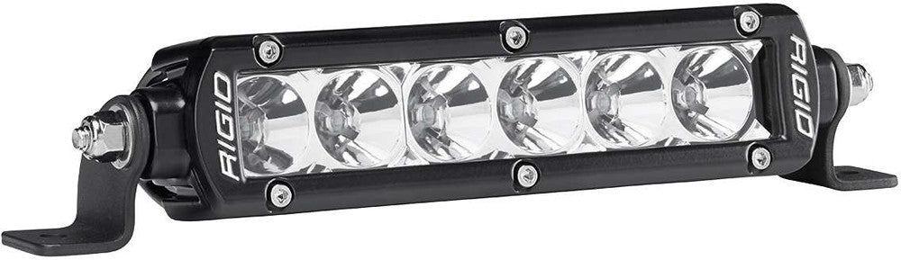 RIGID SR FLOOD W/AMBER LED 6" 906122