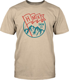 HMK FLAG TEE TAN 2X HM2SSTFLAT2X-atv motorcycle utv parts accessories gear helmets jackets gloves pantsAll Terrain Depot