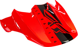 FLY RACING F2 CARBON SHIELD HELMET VISOR HI-VIS/ORANGE 73-46257