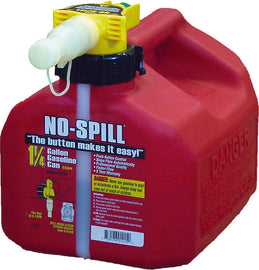 NO-SPILL GAS CAN 1.25 GAL 7.5X8X10 1415-atv motorcycle utv parts accessories gear helmets jackets gloves pantsAll Terrain Depot