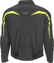 Load image into Gallery viewer, FLY RACING BUTANE JACKET BLACK/HI-VIS LG 477-2044-4